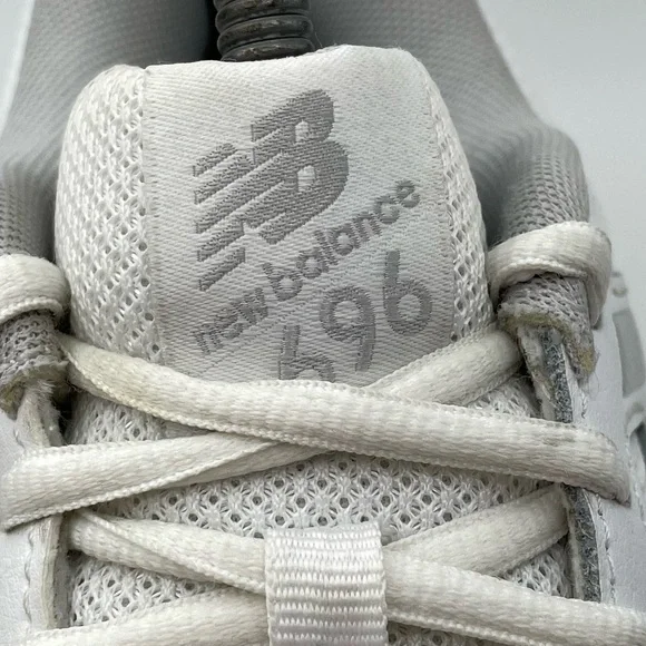 New Balance 696v3 women’s white tennis sneakers size 7.5 - Picture 5 of 10